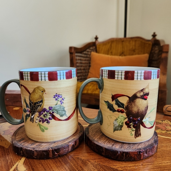 Lenox - winter greetings everyday. Set of 2 mugs - Picture 2 of 4